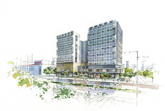 대보건설이 다음달 분양하는 대구혁신도시 하우스디 어반 메가시티 이미지컷.<대보건설 제공>